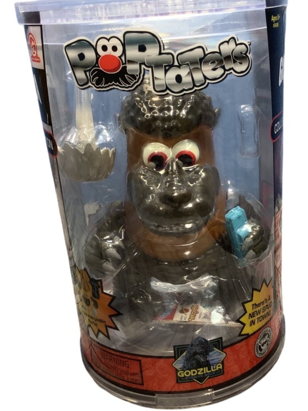 Godzilla Collectors Edition Mr. Potato Head  Toy PopTaters  Figure Sealed